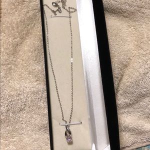 CZ pendant necklace
